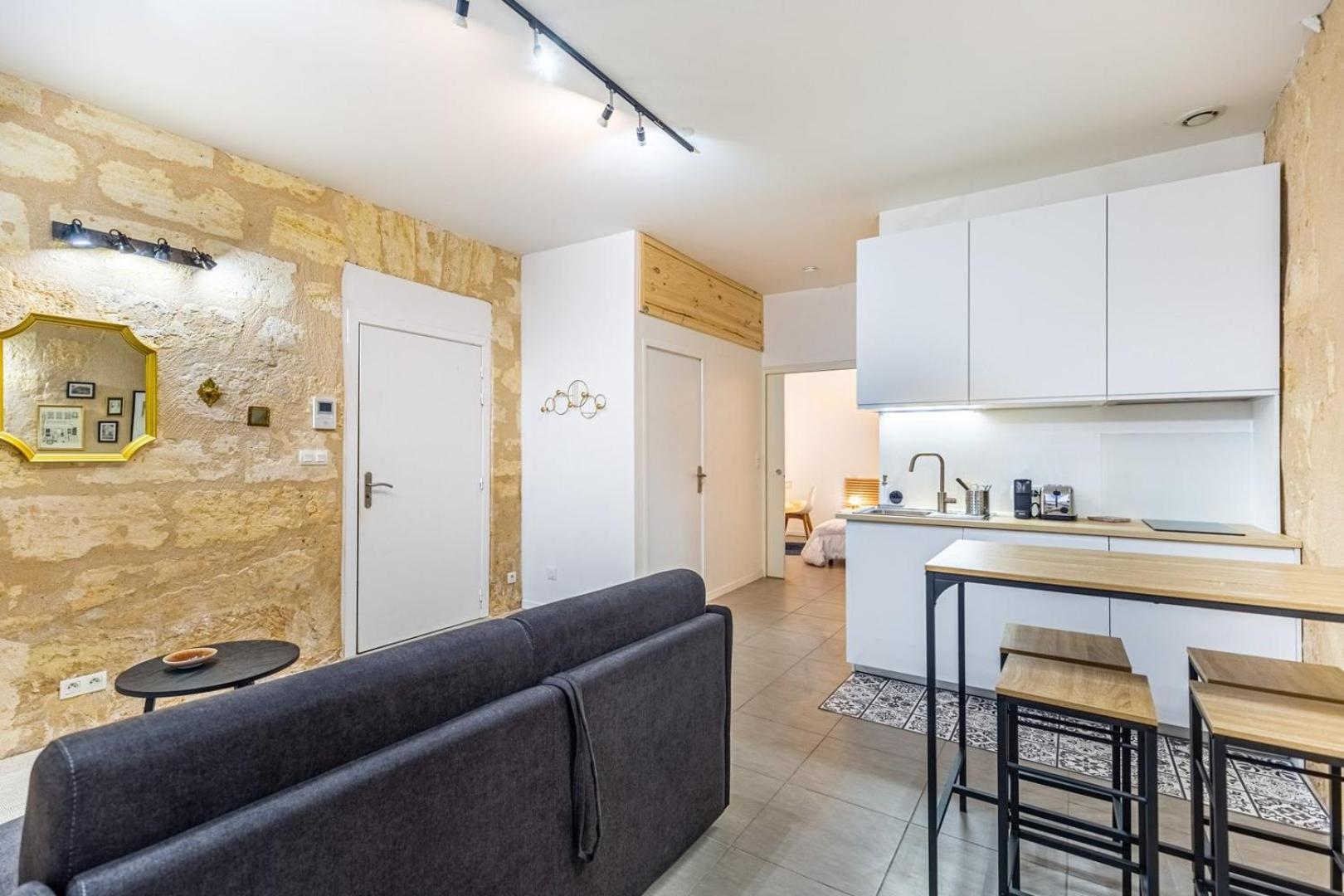Guestready - Cozy Apt In Frederic & Isabelle Place Bordeaux Exteriér fotografie
